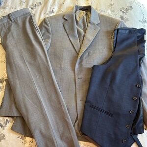 Grey 3 piece suit